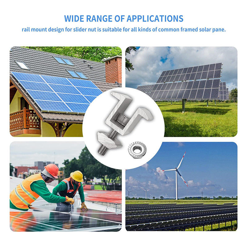 El techo del panel solar del metal que no oxida sujeta con abrazaderas la carga de nieve 1.5KN/M2 de 40/50/60/80m m