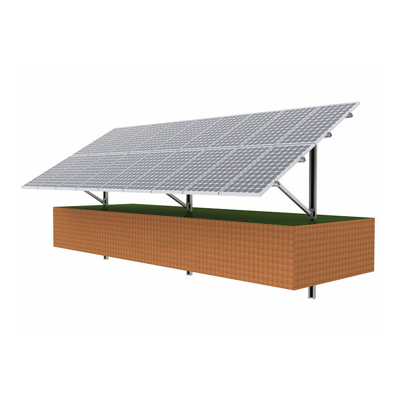 Sistema de montaje de paneles solares con carga de viento de hasta 216 km/h para módulos de retrato o paisaje