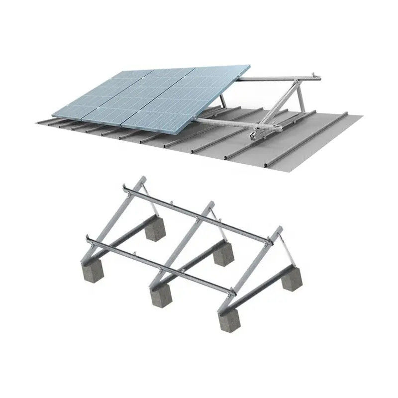 Brackets para el techo de paneles solares en forma de C naturales para instalaciones a gran escala