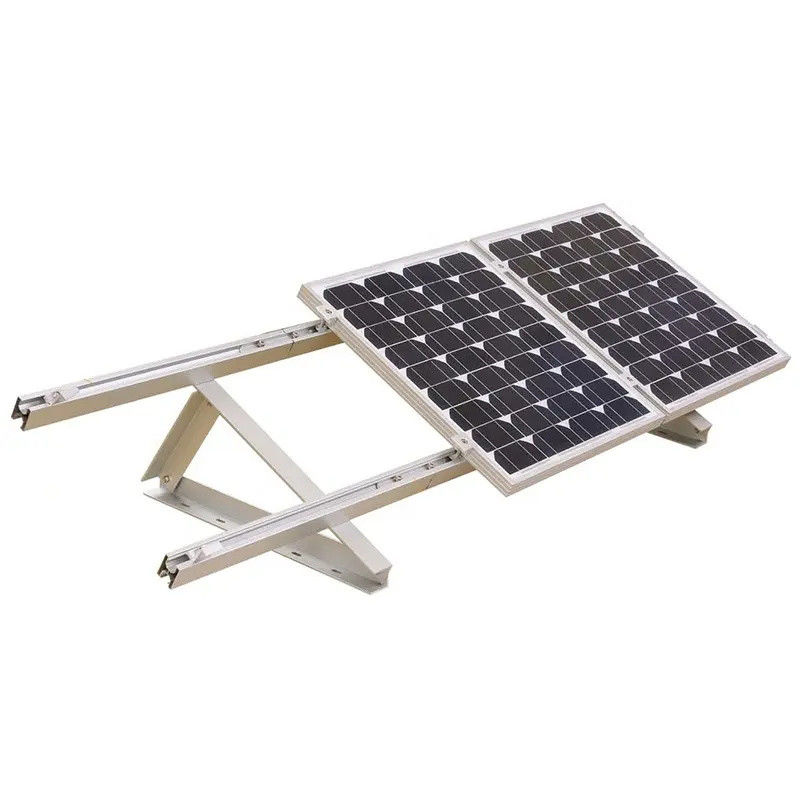 Brackets para el techo de paneles solares en forma de C naturales para instalaciones a gran escala