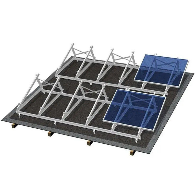 Brackets para el techo de paneles solares en forma de C naturales para instalaciones a gran escala