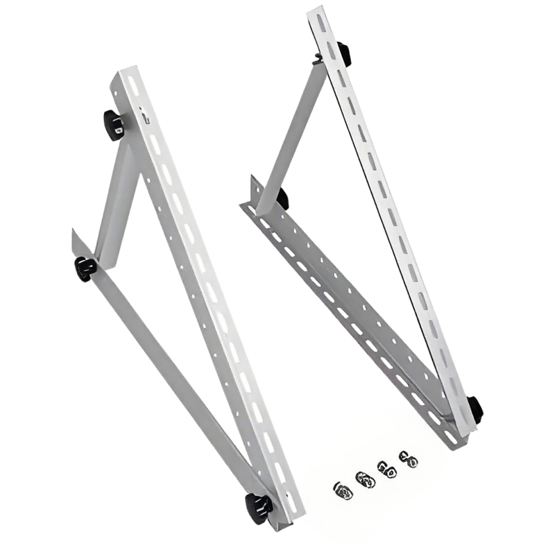 Panel solar de ángulo ajustable soportes de montaje de inclinación del panel solar fotovoltaico montado en la pared para la pared