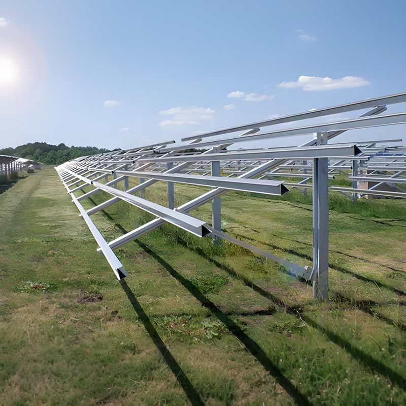 Cuadro de soporte de montaje de paneles solares fotovoltaicos duradero - estructura resistente al viento a prueba de corrosión fácil de instalar