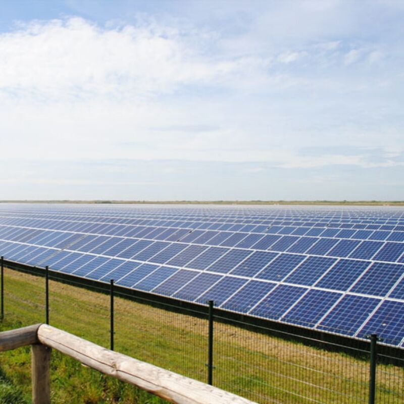 Versatile Ground Solar Mounting Brackets featuring screw in foundation system adaptable to most soil types and conditions