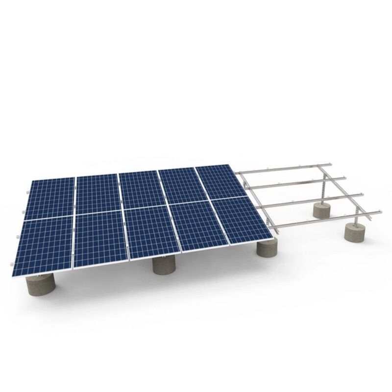 Soportes de montaje para paneles solares que facilitan la instalación y ofrecen arreglos de módulos flexibles, adecuados para paneles solares grandes