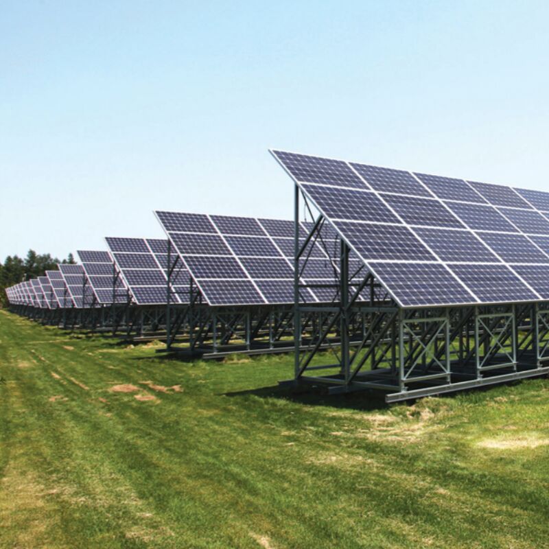 Sistema de montaje flexible y ajustable con diseño patentado para la instalación segura y del proyecto solar