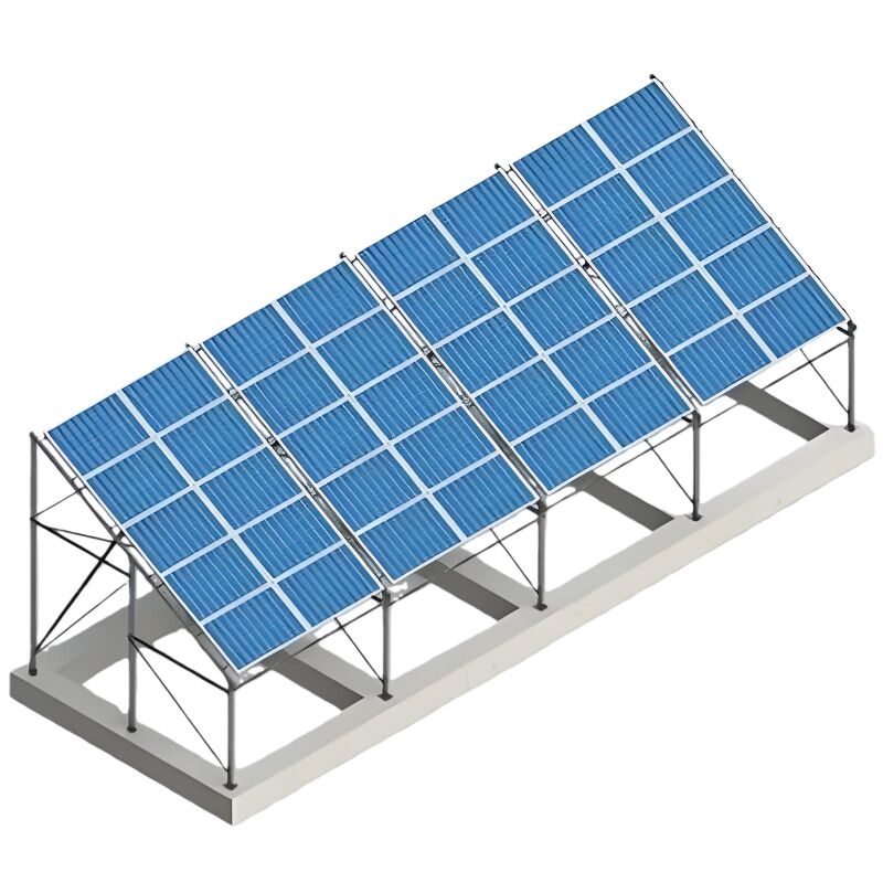 Soportes de montaje para paneles solares que facilitan la instalación y ofrecen arreglos de módulos flexibles, adecuados para paneles solares grandes