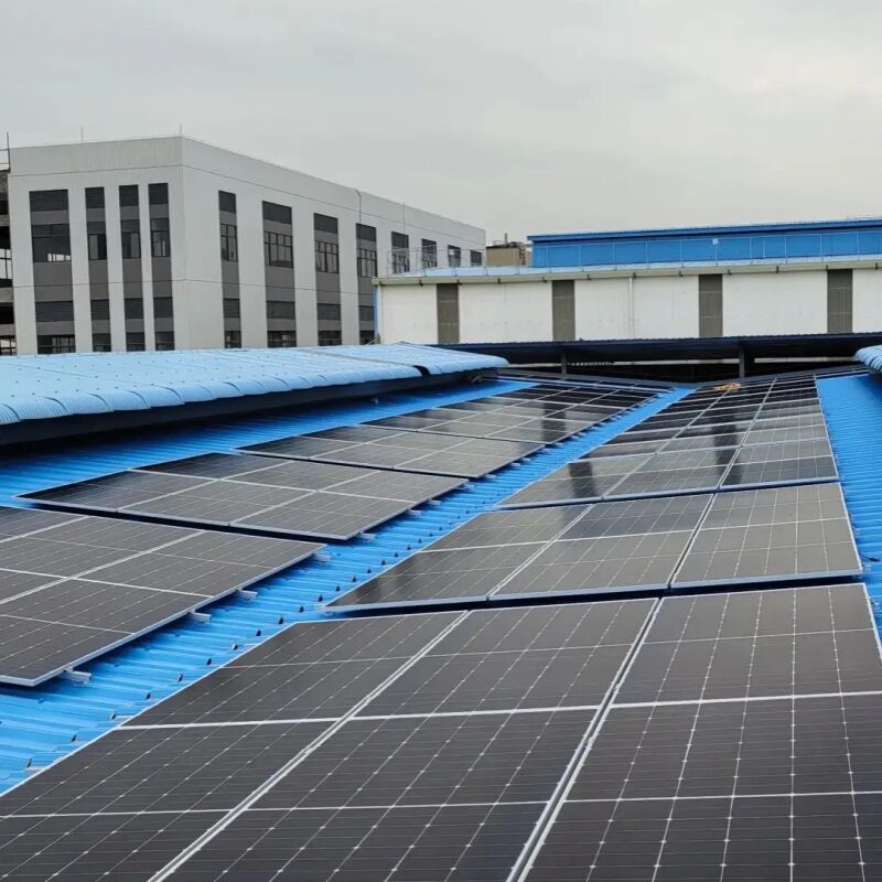 Soportes de montaje en techo para paneles solares de aluminio anodizado duradero para instalaciones solares en techos de tejas de hormigón, planas y de asfalto.